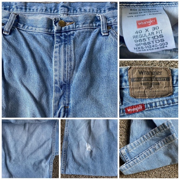 Preloved wrangler jeans 💙 - Picture 4 of 4